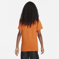 Nike Sportswear Big детские хлопковыефутболка Orange
