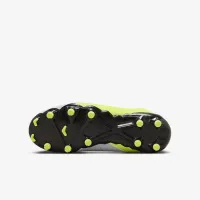 Nike Jr. Phantom Luna 2 Academy Little/Big дитячі MG футбольні бутси колір сірий