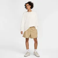 Nike Club мужские Woven Flow шорты цвет коричневый