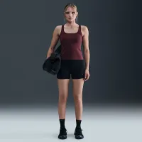 Nike Form жіноча Tank Top колір червоний