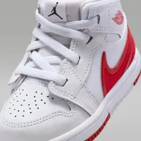Nike Jordan 1 Mid RM EasyOn Baby/Toddler Кросівки колір білий