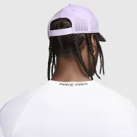 Nike Dri-FIT ADV Club Structured Swoosh Cap колір фіолетовий