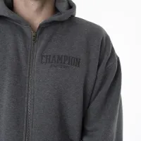 Кофта/футболка Champion Hooded Full Zip світшот 219171-EM519 - Сіра