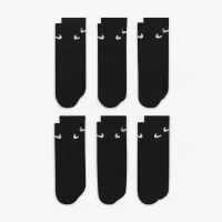 Nike Dri-FIT Performance Basics Little дитячі Crew шкарпетки (6 пар) колір чорний