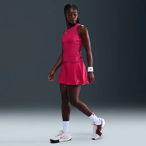 Nike Victory женская Dri-FIT Short Flouncy Tennis юбка Pink