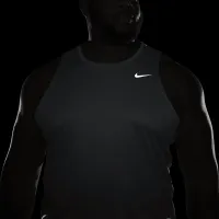 Nike Miler мужские Dri-FIT Running Tank цвет серый