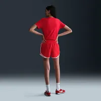 Nike Sportswear Club Essentials женская футболка цвет красный