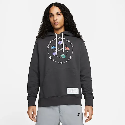 Nike Sportswear Club Fleece чоловічі Pullover Толстовка з капюшоном колір сірий