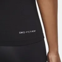 Nike Dri-FIT ADV Aura жіноча Slim-Fit Short-Sleeve Top колір чорний