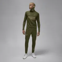 Nike Paris Saint-Germain Strike Fourth мужские Jordan Dri-FIT Soccer Pants цвет зеленый