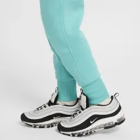 Nike Sportswear Club Fleece Big дитячі (Girls') З високою талією Fitted Pants колір зелений