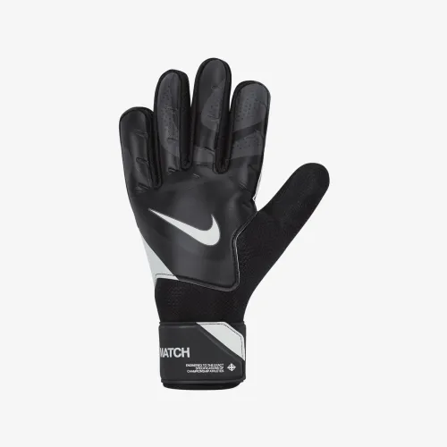 Nike Match Soccer Goalkeeper Gloves колір чорний