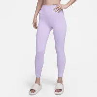 Nike One женская С высокой Талией 7/8 лосины с карманамицвет фиолетовый