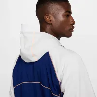 Nike Strike+ чоловічі Water-Repellent Hooded Soccer Куртка блакитний