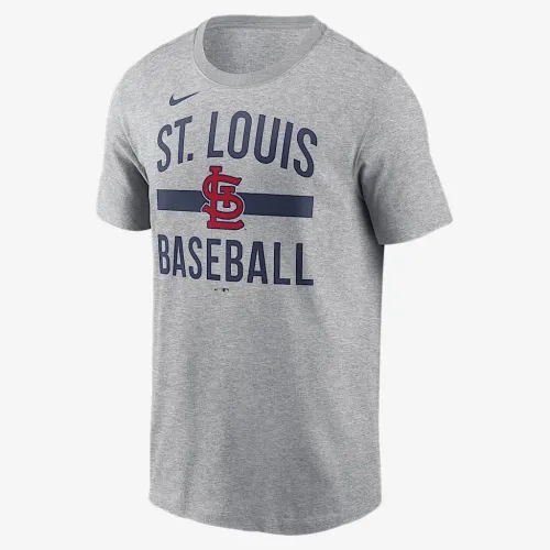 St. Louis Cardinals Arched чоловічі Nike MLB футболка колір сірий