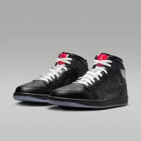 Nike Air Jordan 1 Mid SE чоловічі Кросівки колір чорний