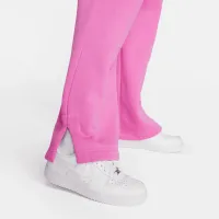 Nike Sportswear Phoenix Fleece женская С высокой Талией Wide-Leg Sweatpants Pink