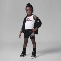 Nike Jordan Mini Me Flight Jersey Tank набор Toddler 2-Piece набор цвет черный