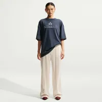 Nike Sportswear женская оверсайз Short-Sleeve футболка синий