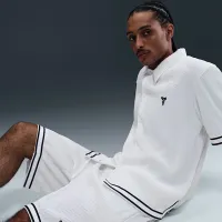 Nike Kobe мужские Pleated баскетбольные шорты цвет белый