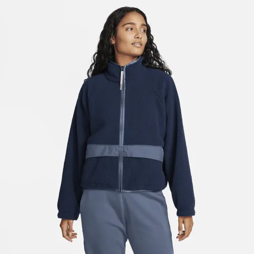 Nike Sportswear женская High-Pile Fleece Куртка синий