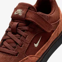 Nike SB Malor Little детские Skate Кроссовки цвет коричневый