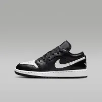 Nike Air Jordan 1 Low Big дитячі Кросівки колір чорний