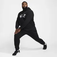 Nike Swoosh чоловічі Dri-FIT French Terry Pullover Fitness Толстовка з капюшоном колір чорний