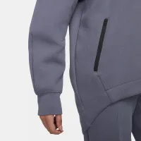 Nike Sportswear Tech Fleece жіноча оверсайз Full-Zip Толстовка з капюшоном Cape колір сірий