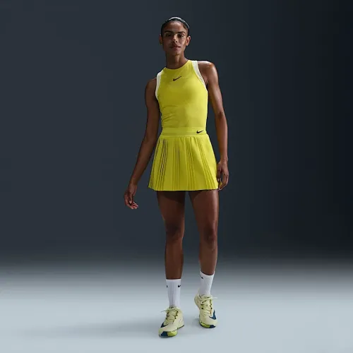 NikeCourt Slam женская Dri-FIT Tennis юбка цвет зеленый