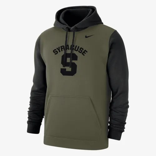 Syracuse Olive Pack чоловічі Nike College Толстовка з капюшоном колір коричневий