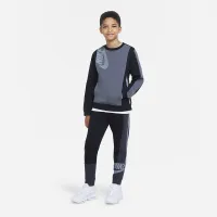 Nike Sportswear Amplify Big детские (для мальчиков) Fleece свитшот цвет серый