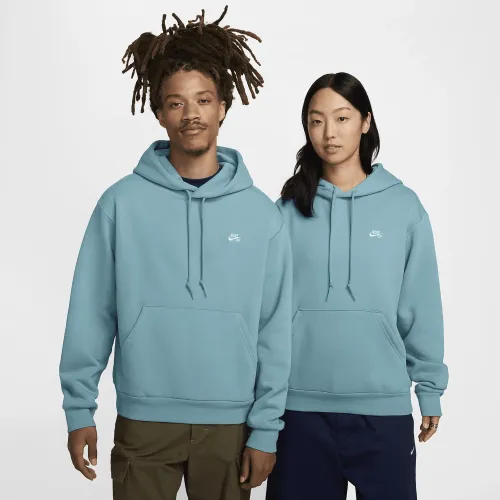 Nike SB Fleece Pullover Skate Толстовка з капюшоном блакитний