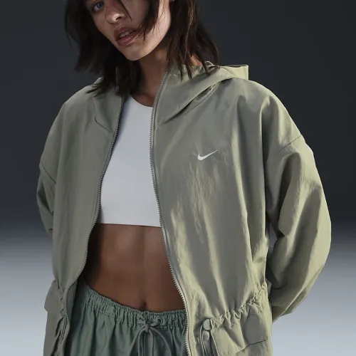 Nike Sportswear Everything Wovens жіноча оверсайз Hooded Куртка колір зелений