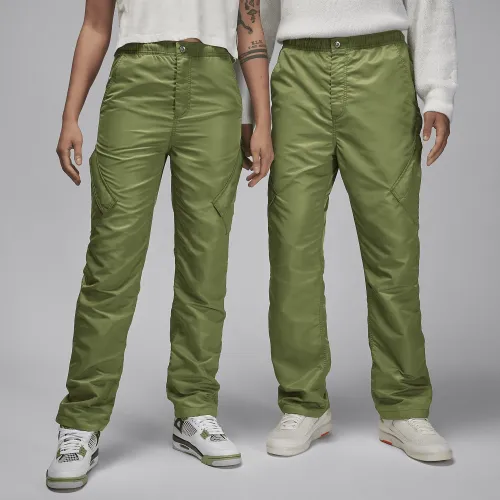 Nike Jordan Flight Heritage Pants колір зелений