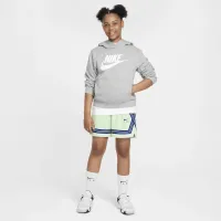 Nike Dri-FIT Fly Crossover Big дитячі (Girls') баскетбольні шорти (Extended Size) колір зелений