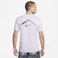 Nike чоловічі Dri-FIT Running футболка колір фіолетовий