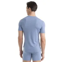 Футболка Icebreaker Anatomica SS Crewe 1030338851 - Голубая