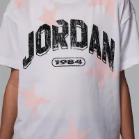 Nike Jordan Big детские Six Flowers футболка цвет белый