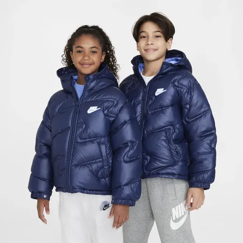 Nike Sportswear Therma-FIT Repel Heavyweight Synthetic Fill Big детские Loose Куртка синий