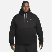 Nike Solo Swoosh мужские Fleece Pullover Толстовка с капюшоном цвет черный