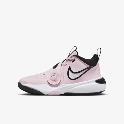 Nike Team Hustle D 11 Big детские баскетбольные Кроссовки Pink