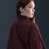 Nike Sportswear Windrunner женская оверсайз Куртка цвет красный