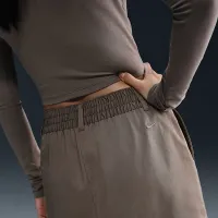 Nike Sportswear Collection жіноча Twill спідниця колір коричневий