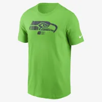 Seattle Seahawks Faded Essential чоловічі Nike NFL футболка колір зелений