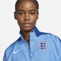 England жіноча Nike Dri-FIT Anthem Soccer Куртка блакитний