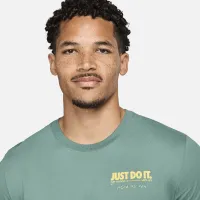 Nike чоловічі Dri-FIT Running футболка колір зелений