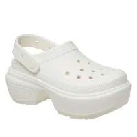 Шлёпанцы Crocs Stomp Clog 209347-0WV - Белые