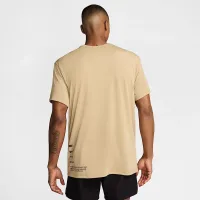 Nike Swim Hydroguard мужские Short-Sleeve Top цвет коричневый