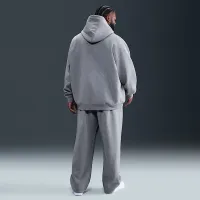 Nike Solo Swoosh чоловічі Fleece Open-Hem Pants колір сірий